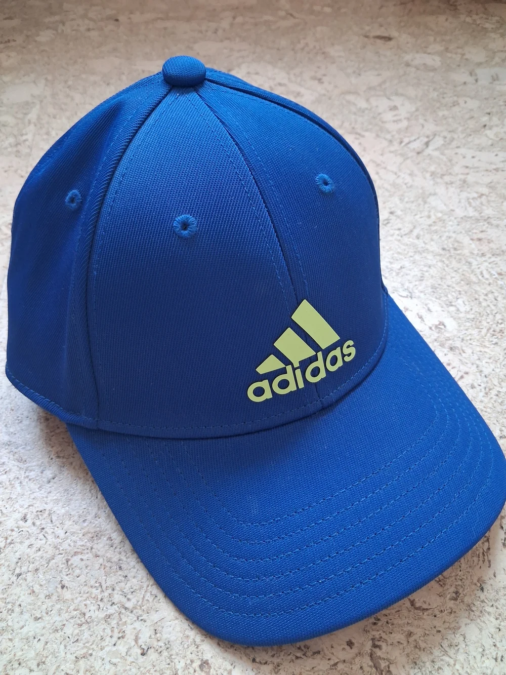 adidas Kids Blue Baseball Cap with Logo